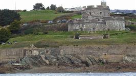 St Mawes Castle, seen from the 15:15 ferry from Falmouth to St Mawes